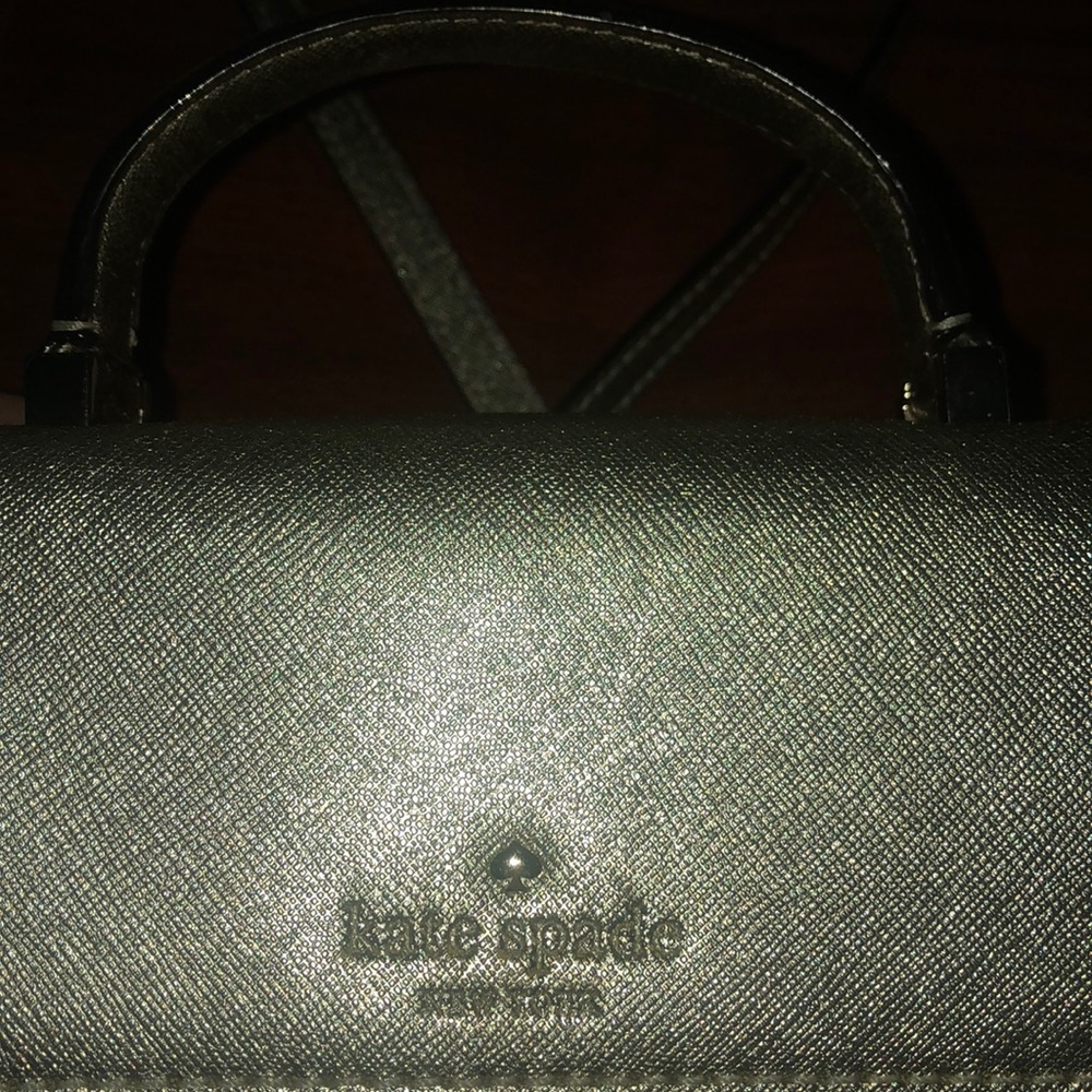 Light Gold Kate Spade ♠️ Bag - Picture 4 of 6